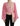 Dolce & Gabbana Pink Silk Wrap Long Sleeves Blouse Top