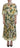 Dolce & Gabbana Yellow Floral Print Pleated Maxi Silk Dress