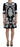 Dolce & Gabbana Black Lace Trim Half Sleeves A-line Dress