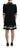 Dolce & Gabbana Black Lace Trim Half Sleeves A-line Dress