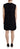 Dolce & Gabbana Black Leopard Shift Mini Polyester Dress