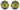 Dolce & Gabbana Gold Oval Metal Crystals Shades DG2209B Sunglasses