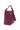 Pompei Donatella Burgundy Leather Shoulder Bag