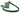 Dolce & Gabbana Green Leather Strap Gold Metal Logo Airpods Case