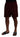 Dolce & Gabbana Maroon Cotton Bermuda Casual Shorts