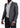 Dolce & Gabbana Gray Wool Silk Slim Fit Jacket Blazer