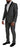 Dolce & Gabbana Black White Silk MARTINI Slim Fit Suit