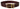 Dolce & Gabbana Brown Leather Classic Gold Metal Buckle Belt