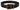 Dolce & Gabbana Black Calf Leather Brushed Brass Box Buckle Belt