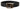 Dolce & Gabbana Black Leather Brass Metal Box Buckle Belt