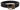 Dolce & Gabbana Black Leather Brass Metal Grain Buckle Classic Belt