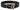 Dolce & Gabbana Black Leather Silver Metal Chrome Logo Buckle  Belt