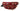 Dolce & Gabbana Red Exotic Leather Crystals Reversible Shoulder Strap