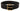 Dolce & Gabbana Elegant Black Leather Belt with Gold-Tone Buckle