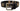 Dolce & Gabbana Chic Black Leather Belt with Engraved Buckle