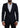 Dolce & Gabbana Blue Wool Slim Fit Formal Coat Blazer