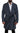 Dolce & Gabbana Black Blue Martini Printed Lining Robe