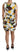 Dolce & Gabbana White Coconut Print Sheath Mini Silk Dress