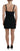 Dolce & Gabbana Black Fit Wool Stretch Sheath Mini Dress