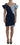 Dolce & Gabbana Two Tone Blue Patchwork Denim Mini Dress