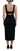 Dolce & Gabbana Black Viscose Bodycon Sheath Midi Dress