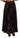 Dolce & Gabbana Brown Polyester High Waist A-line Maxi Skirt