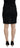 Dolce & Gabbana Black Brocade Mini Above Knee Pencil Skirt