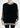 Dolce & Gabbana Black Velvet Crewneck Pullover Sweater