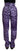Dolce & Gabbana Purple Leopard Print High Waist Pants