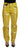 Dolce & Gabbana Yellow Leopard Cotton Straight Denim Jeans