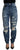 Dolce & Gabbana Blue Tattered Skinny Denim Cotton Jeans