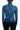 Dolce & Gabbana Blue Mesh Turtleneck Long Sleeve Blouse Top