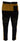 Dolce & Gabbana Black Yellow Cotton Men Pants
