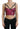 Dolce & Gabbana Pink Leopard Print Cropped Bustier Corset Top