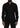 Dolce & Gabbana Black Cotton Collared Long Sleeve GOLD Shirt