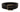 Dolce & Gabbana Black Calf Leather Logo Brass Metal Buckle Belt