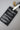 Dolce & Gabbana Black Silicone DG Logo Gold Brass Keychain