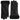 Dolce & Gabbana Black Leather Fur Short Hands Mitten Men Gloves