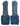 Dolce & Gabbana Elegant Blue Leather Gloves with Fur Trim
