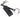 Dolce & Gabbana Elegant Black Leather Keyring Accessory