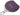 Dolce & Gabbana Purple Calfskin Leather Round Hand Mirror Holder
