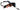 Dolce & Gabbana Black with multicolor Fig Fruit Crystal Tiara Diadem Headband