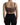 Dolce & Gabbana Brown Viscose Bustier Sleeveless Cropped Top