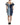 Dolce & Gabbana Blue Patchwork Two Tone Denim Mini Dress