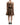 Dolce & Gabbana Brown Leopard Print Sleeveless A-line Dress