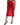 Dolce & Gabbana Red Sheer High Waist Pencil Cut Midi Skirt