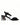Dolce & Gabbana Black Crystals Ankle Strap Sandals Shoes