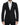 Dolce & Gabbana Black silk slim fit blazer