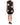 Dolce & Gabbana Masterpiece black crystal swarovski stars sheath dress