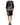 Dolce & Gabbana Black patent floral HANDPAINTED dress